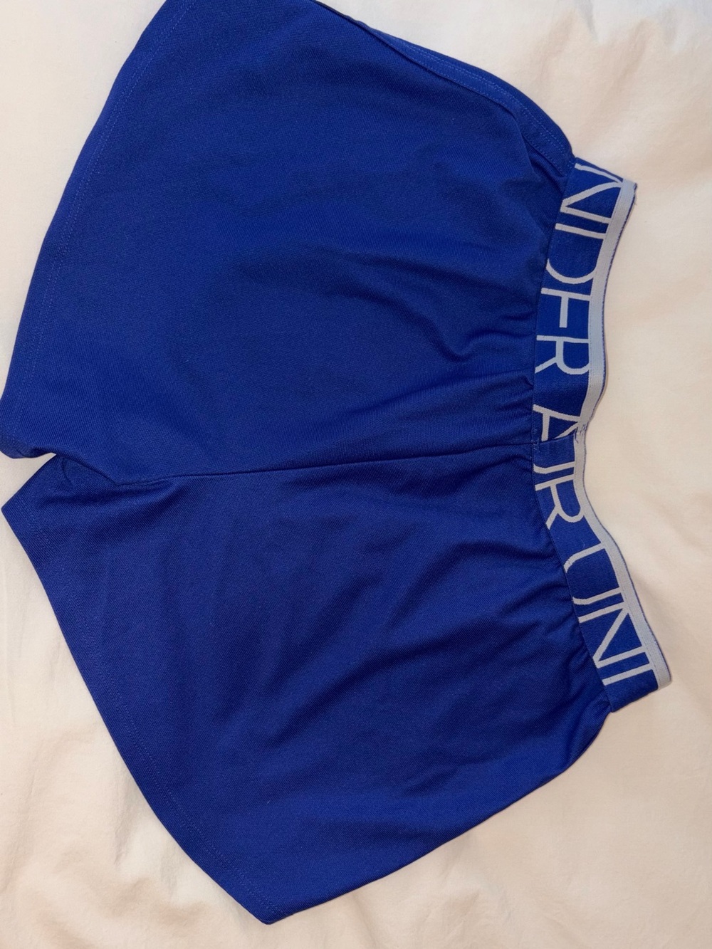 Under Armour Royal Blue HeatGear Semi-Fitted Athletic Top